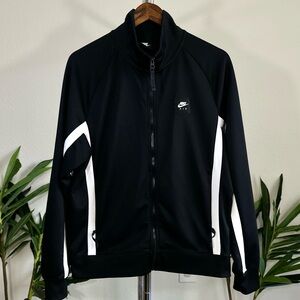 Nike Black and White Lightweight Jacket